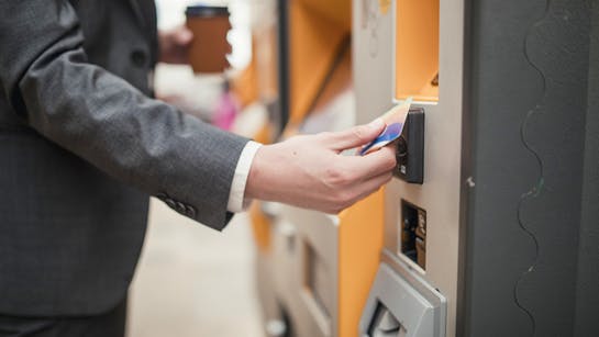 Kartenzahlung an Automat Kartenzahlung an Automat