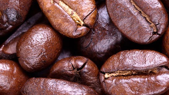 Kaffeebohnen mit dunkler Röstung Dunkle Röstung