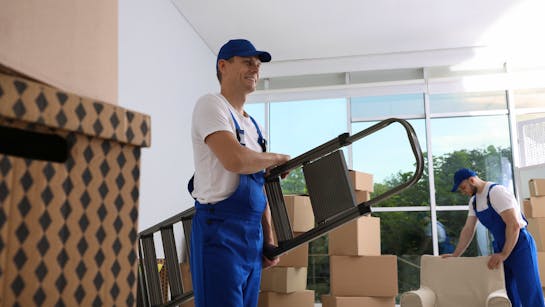 Umzugsfirma in einem Büro Umzugsfirma in einem Büro