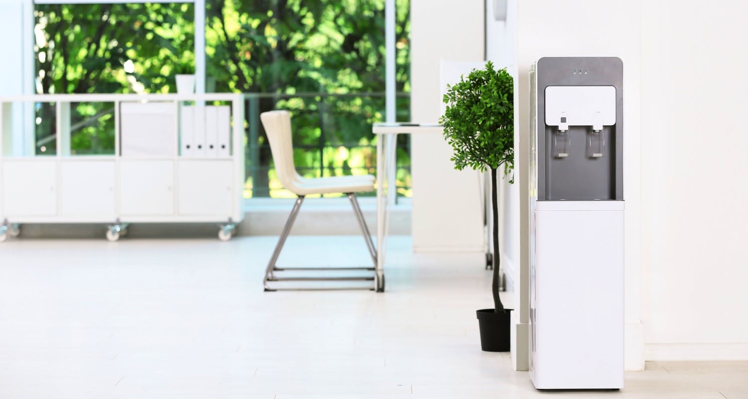 Hygienisch reines Trinkwasser aus dem Wasserspender